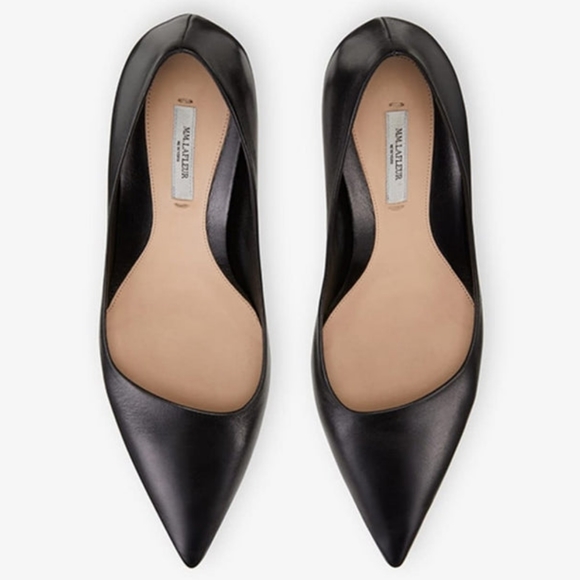 MM Lafleur Shoes - M.M. Lafleur The Ginger Pump - Kidskin Size 7 Black